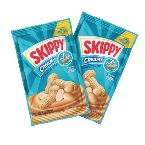 Skippy® Creamy Individual Squeeze Packs Skippy® Brand Skippy® Brand