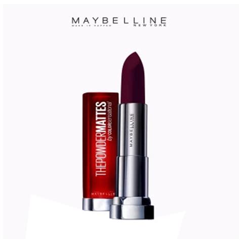 Maybelline New York Color Sensational Inti Matte Nude Lipstick Rosewood Red G