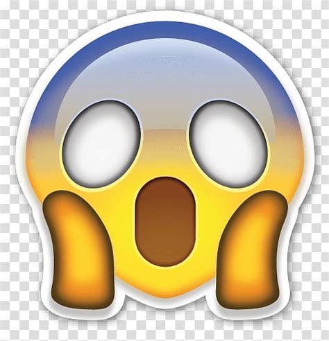 Emoji Icon A Shocked Expression Shock Emoji Transparent Background