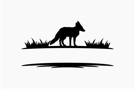Fox Monogram Graphic By Berridesign · Creative Fabrica