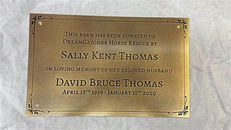Custom Donor Plaques And Donor Wall Signage From 150 Plaque Direct ️