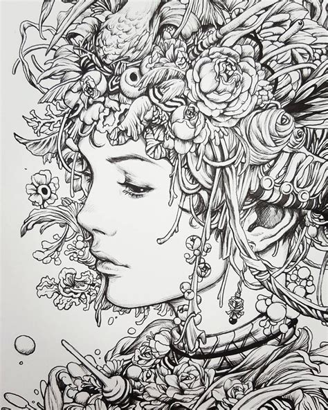 15 Very Detailed Coloring Pages Color Info