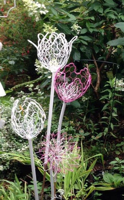 How To Make Chicken Wire Flowers In 5 Creative Steps Craft Projects