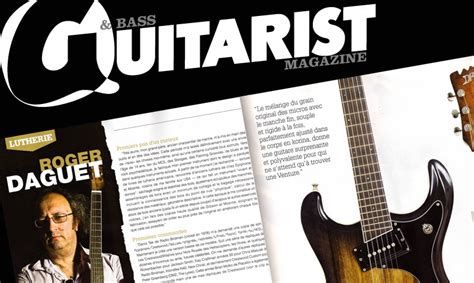 Nouvel Article Dans Guitarist And Bass Magazine Au Sujet Du Modèle Mosrite Venture 196364 Db