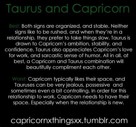 Taurus Capricorn Taurus And Capricorn Compatibility Capricorn Love