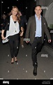 Patsy Palmer and her husband Richard Merkell out and about in Mayfair ...