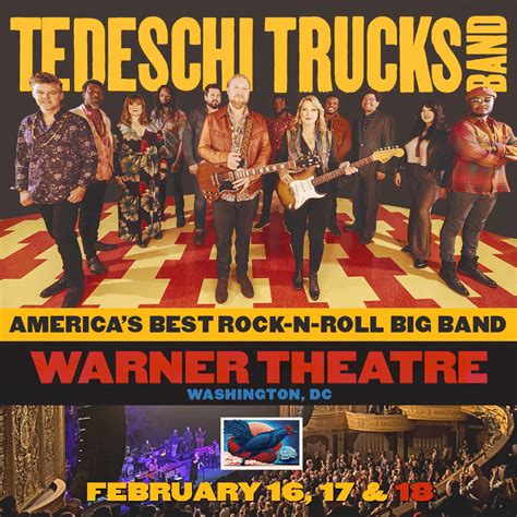 コレクターズcd テデスキ・トラックス・バンド Usツアー 2023 2月18日ワシントンdc Tedeschi Trucks Band Us Tour 2023