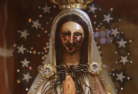 Afirman Llora Virgen Sangre Peri Dico Am