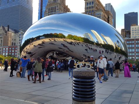 Millenium Park Giant Bean Chicago Illinois