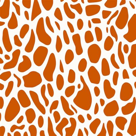 Premium Vector Giraffe Print Pattern