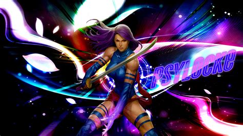 Psylocke Marvel Fantasy Warrior Sexy Babe X Men Xmen Wallpapers