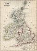 Large detailed old map of Great Britain since 1843 | Vidiani.com | Maps ...