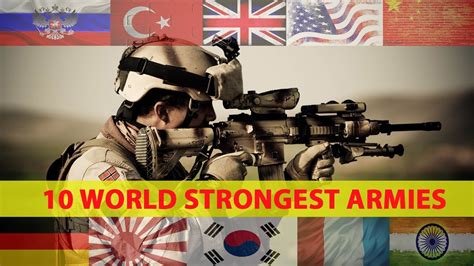 World Strongest Armies Top Ten Powerful Armies In The World Youtube
