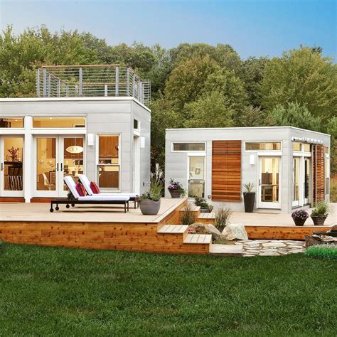 Timber Deck Modular Home Builders House Design Modern House Design My