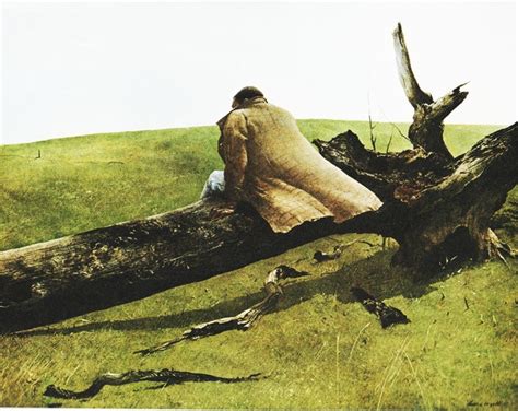 Andrew Wyeth Print Rural Landscape New England Art April Wind 125 X 16