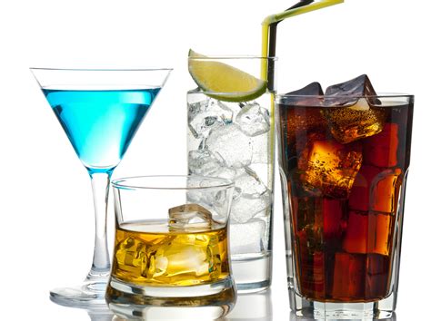 Wallpaper White Background Ice Drink Straw Whisky Beverages