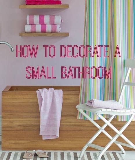 Since it sees a good amount of use by my kids and our guests, i wanted this room to look. Top Tips: How to Decorate a Small Bathroom - Love Chic Living