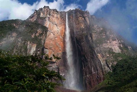 Worlds Largest Angel Falls Salto Angel Venezuela