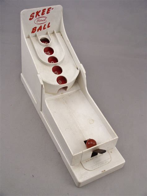1950s Skee Ball Mini Arcade Game By Ideal Vintage Game