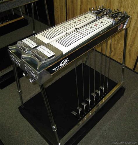 Zb Pedal Steel Guitar D10 1966 68 Green Free Shipping Reverb