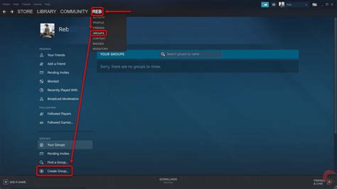 How To Create A Group On Steam