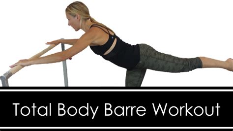 Total Body Barre Workout Full Length At Home Youtube