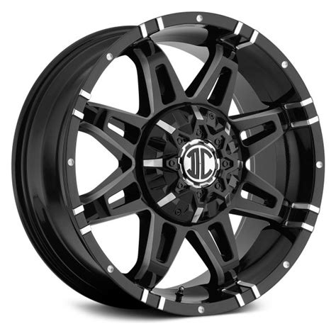 Xtreme® Nx 6 Wheels Gloss Black With Machined Accents Rims