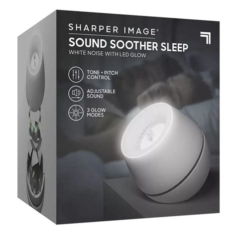 sharper image sound soother sleep white noise with led glow pick up in store today at cvs