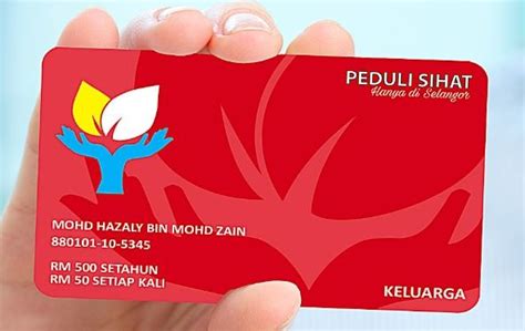 Free medical card giving away in selangor! Kad Peduli Sihat Selangor Untuk Keluarga dan Individu ...