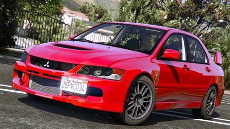 Take the evo ix fq 300 h mr or the 360hp fq mr and will see wich is facter is even faster than the rs 500 and is stock cars also. Mitsubishi Lancer Evolution IX MR Add-On - GTA5-Mods.com