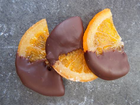 Chocolate Dipped Candied Oranges Artistry In Cocoa