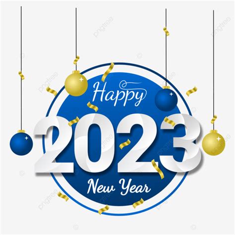 New Year 2023 Vector Art Png 2023 New Year 2023 Happy New Year 2023