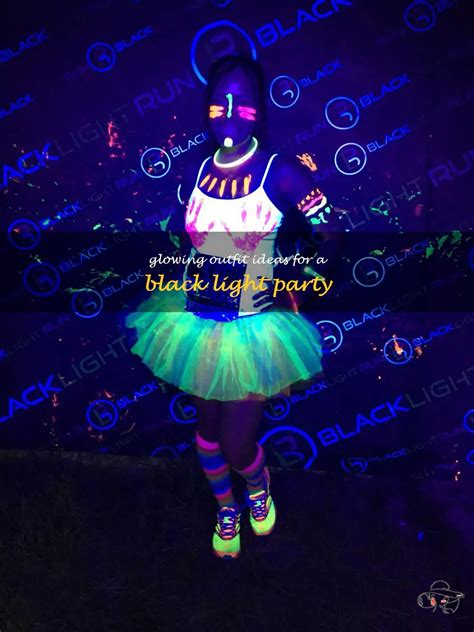 Glowing Outfit Ideas For A Black Light Party Shunvogue