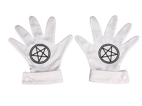 Hellsing Cosplay Accessories Alucard Bicyclic Pentagram Female Gloves