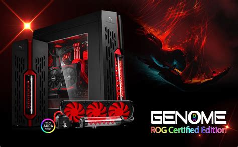 Deepcool Genome Rog Certified Edition Gaming Case With No Power Supply