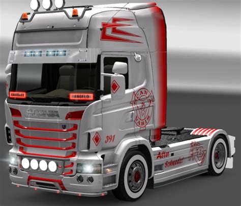 ETS 2 Scania Vabis v 1 0 Skins Mod für Eurotruck Simulator 2