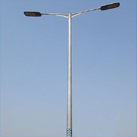 Mild Steel Dual Arm 7 Mtr Frp Pole For Street At Rs 26500piece In