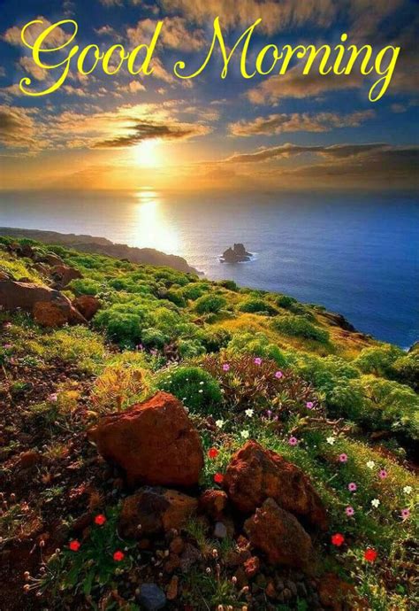 Good Morning Greeting From Canary Island Beautiful Landscapes