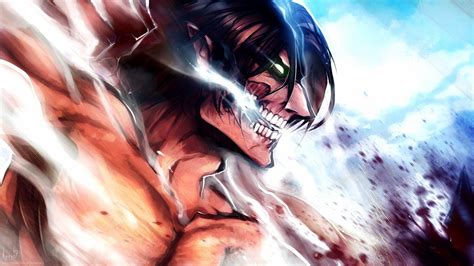 Attack On Titan Titan Eren Wallpapers Top Free Attack On Titan Titan