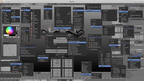 Addon Advanced Ui Menus Released Scripts And Themes Blender