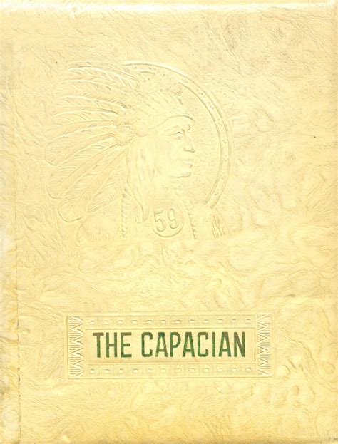1959 Yearbook From Capac High School From Capac Michigan For Sale