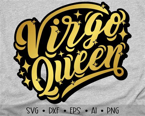 Virgo Queen Svg Birthday Queen Svg Its My Birthday Svg Etsy