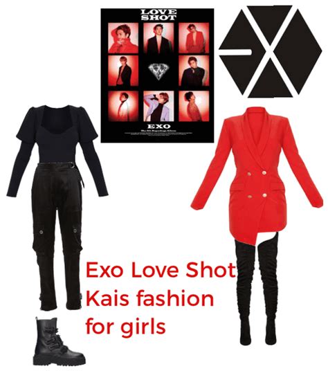 Exo Love Shot Kais Fashion For Girls Outfit Shoplook