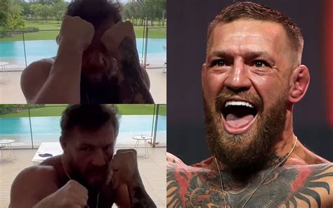fans hilariously react to conor mcgregor asking for a post workout after shadowboxing