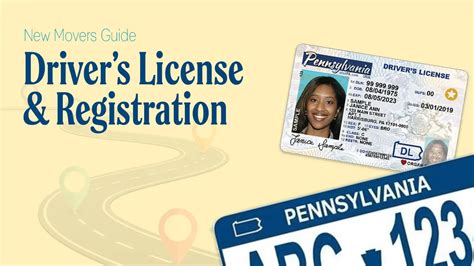 Pennsylvania Drivers License And Registration For New Residents