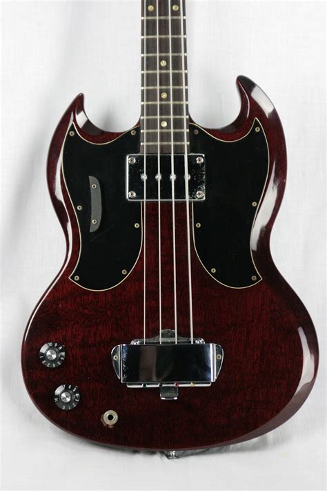 Rare 1969 Gibson Eb 0 Left Handed Bass Double Pickguard Lefty Kansas City Vintage Guitars