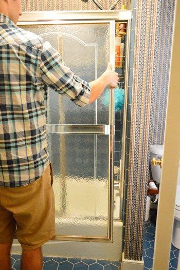 To allow the sliding glass doors free movement, the tracks should be greased after they are clean. How To Remove An Old Sliding Shower Door | Shower doors ...