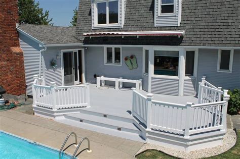Professional Pool Deck Installation In Western Ny The Vinyl Outlet