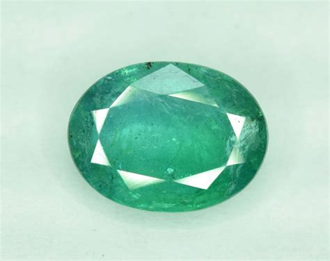 S31 16 245 Cts Oval Cut Zambian Emerald Gemstone