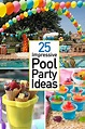 Make A Splash With These 25 Impressive Pool Party Ideas - The Unlikely ...
